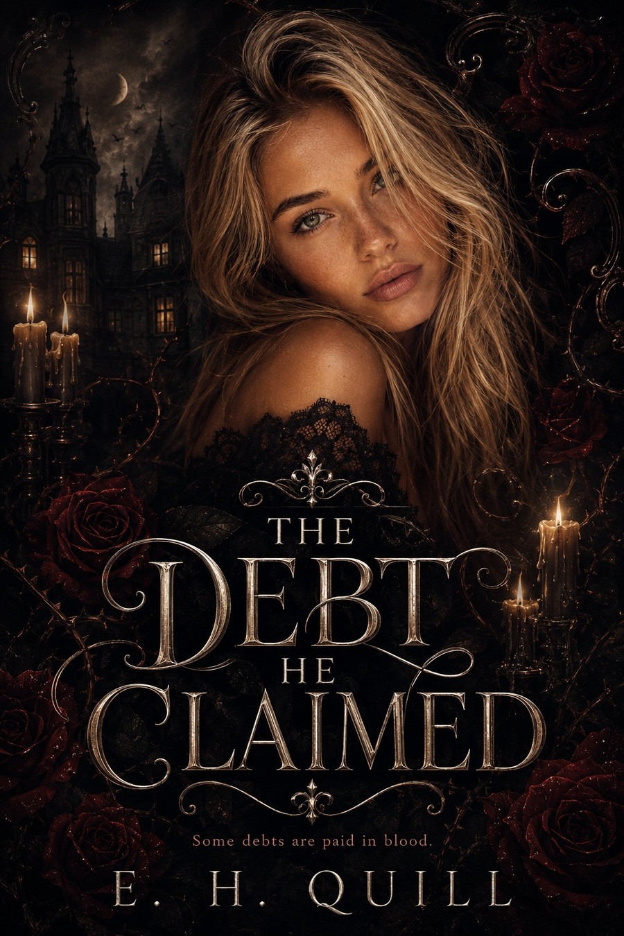 The Debt He Claimed by E. H. Quill, book cover