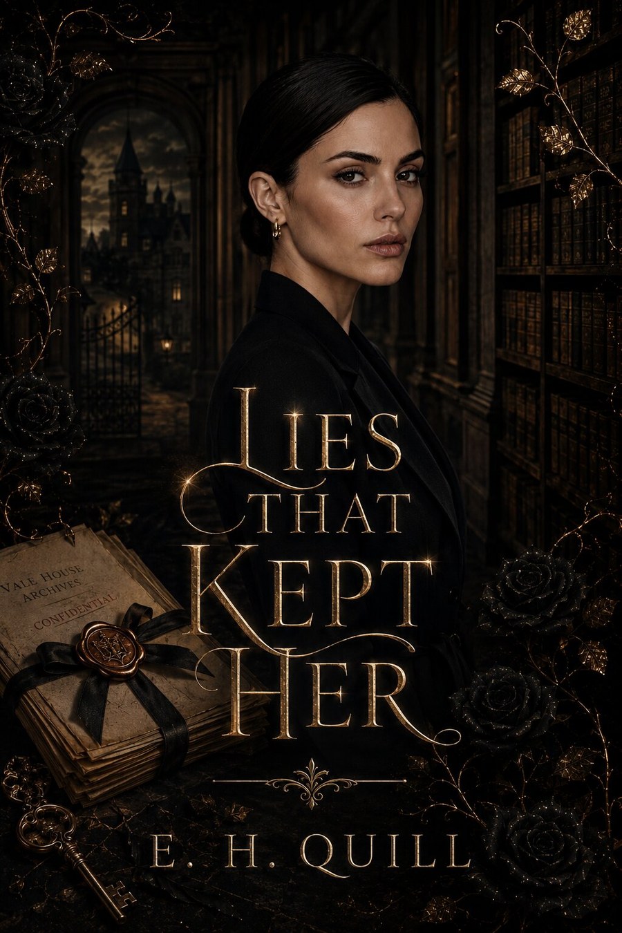 Lies That Kept Her by E. H. Quill, book cover